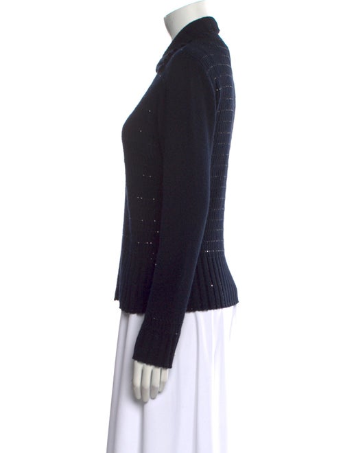 St. John Cashmere V-Neck Sweater