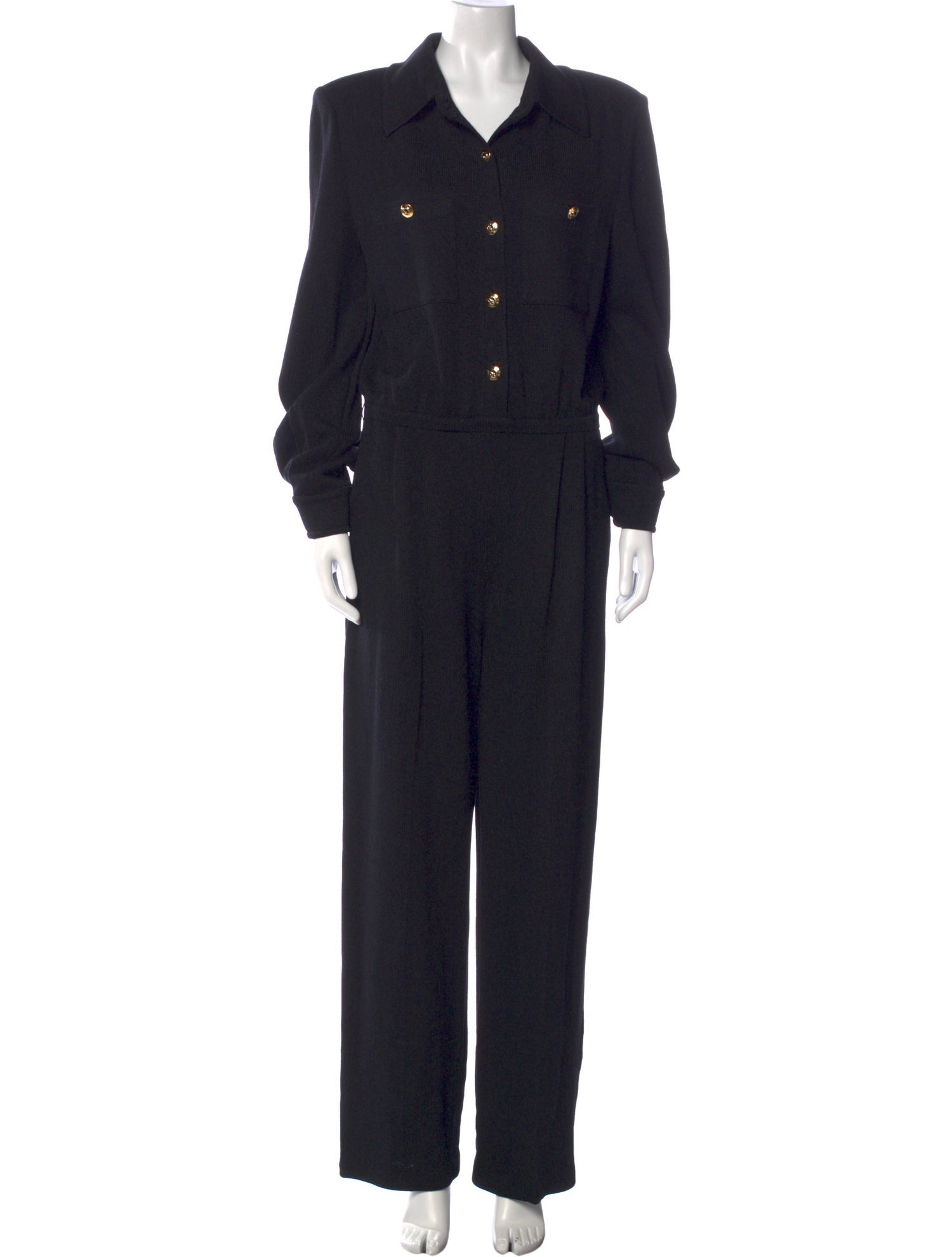 St. John Collection Crew Neck Jumpsuit
