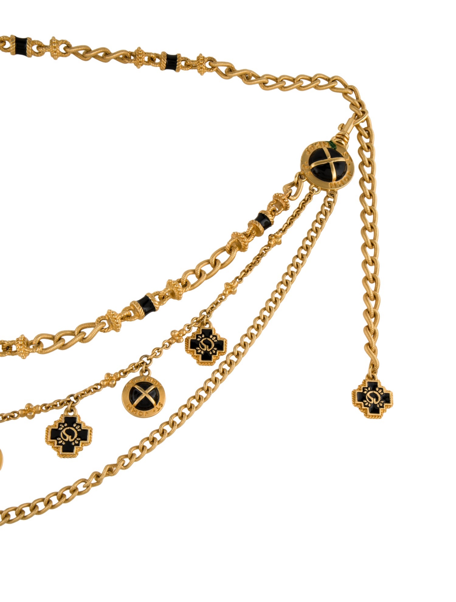 St. John Skinny Metal Waist Belt