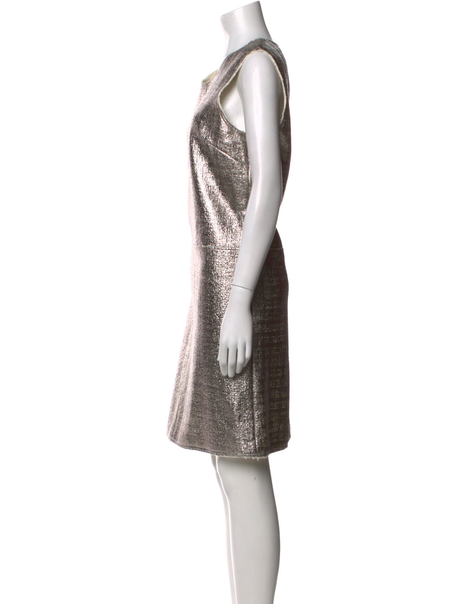 St. John Scoop Neck Knee-Length Dress w/ Tags