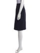 St. John Wool Knee-Length Skirt