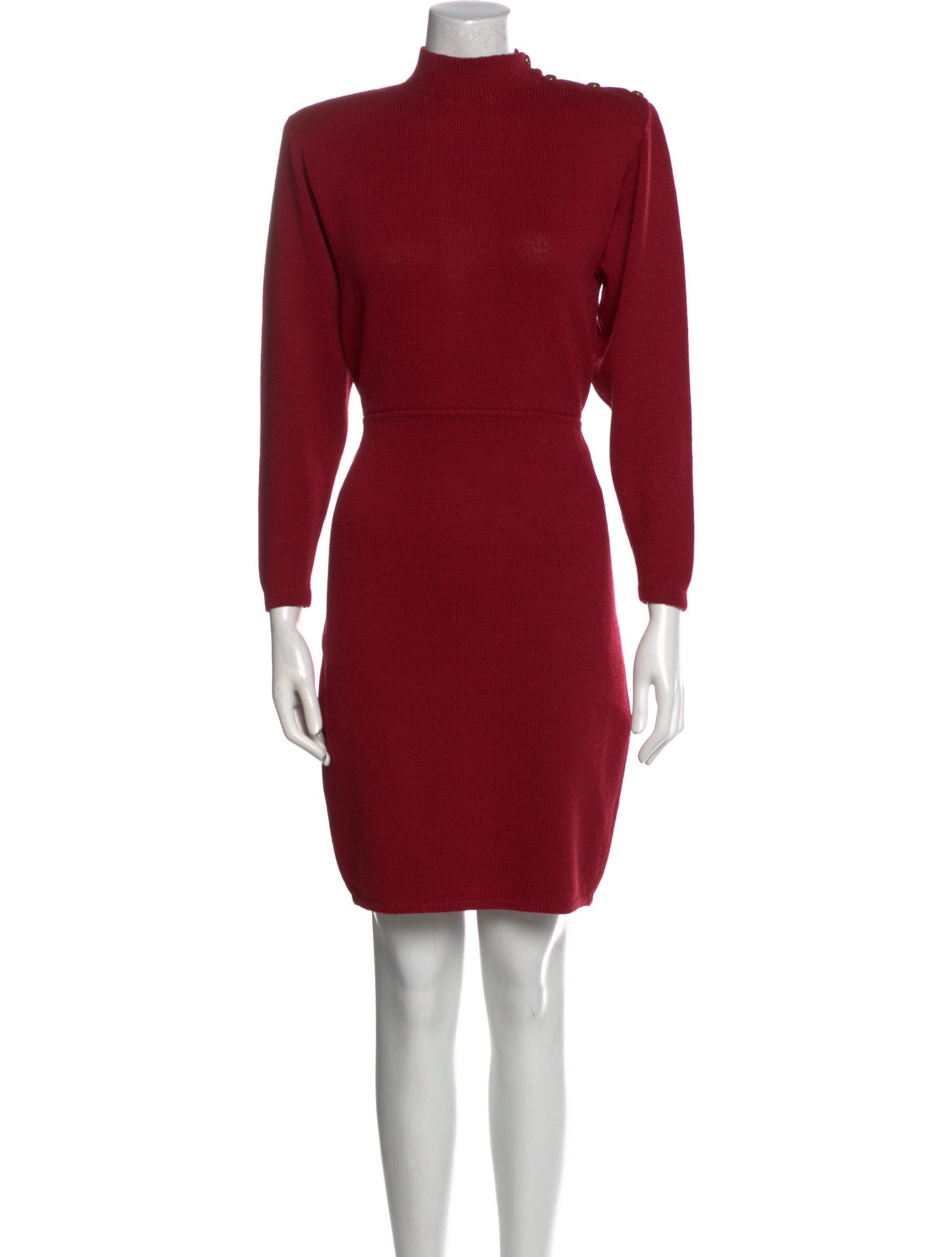 St. John Wool Mini Dress