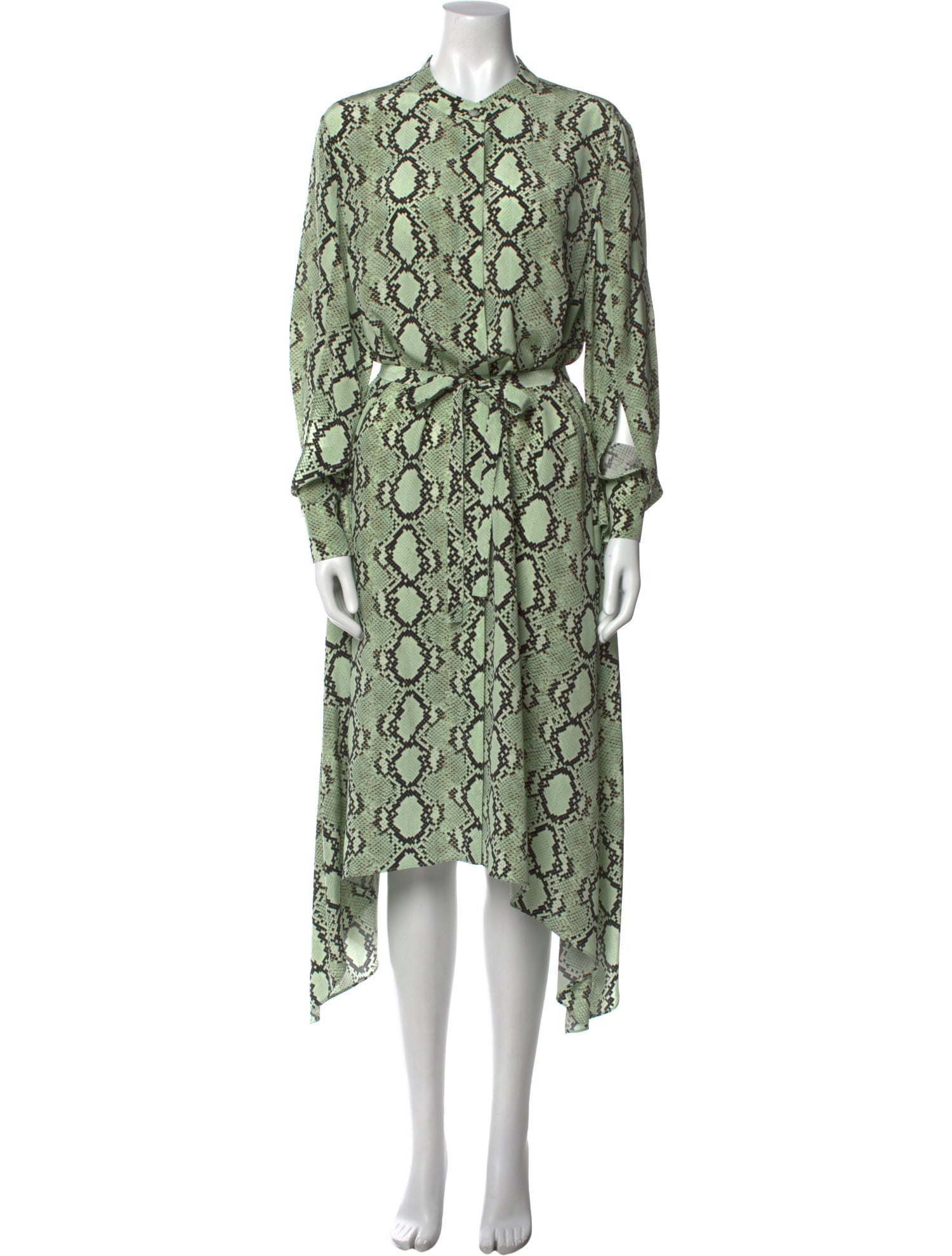 St. John Silk Long Dress