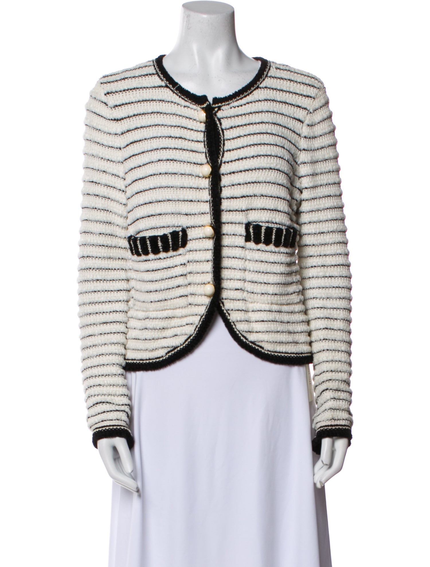St. John Wool Striped Jacket