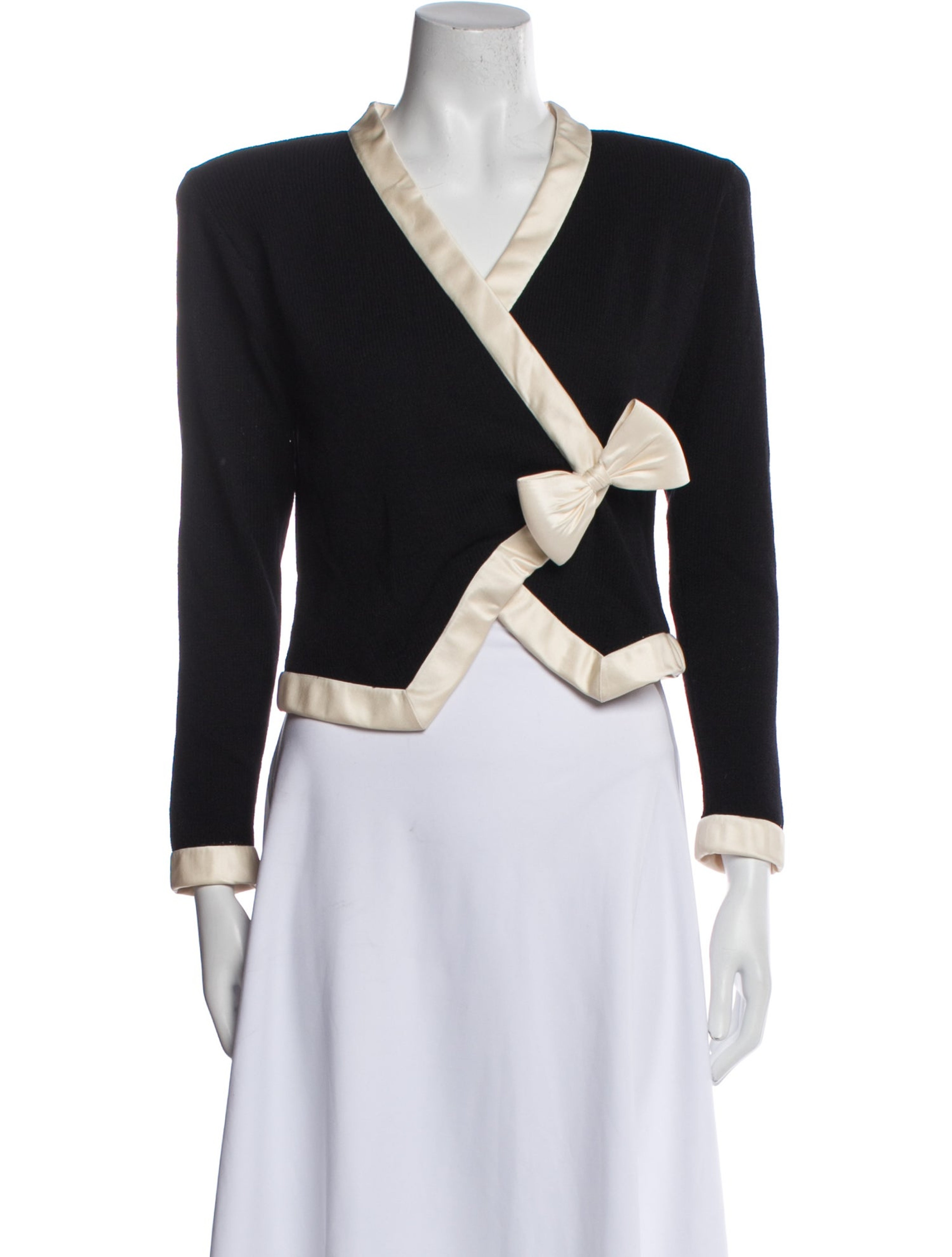 Colorblock Pattern Evening Jacket