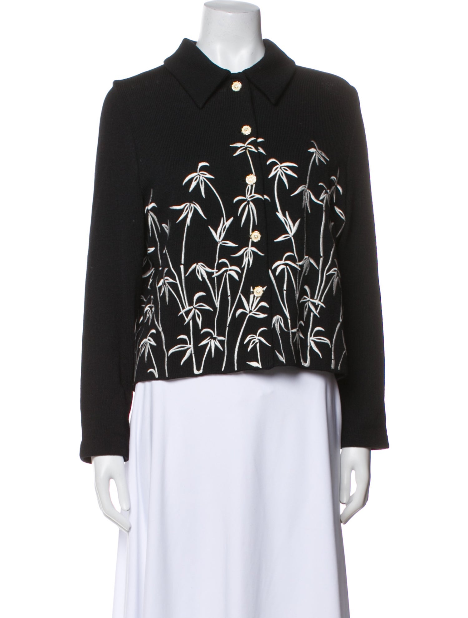 St. John Printed Evening Jacket