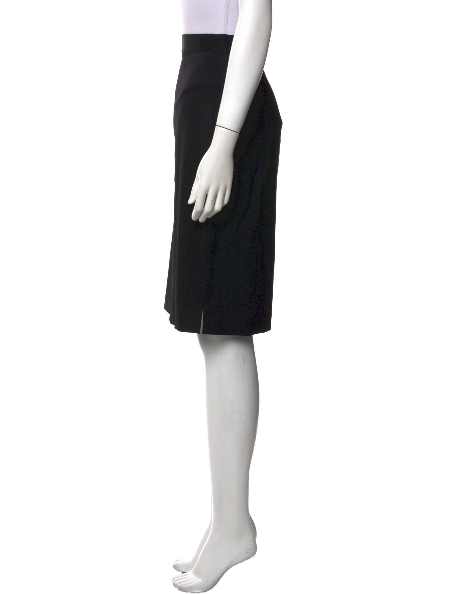 St. John Wool Knee-Length Skirt w/ Tags