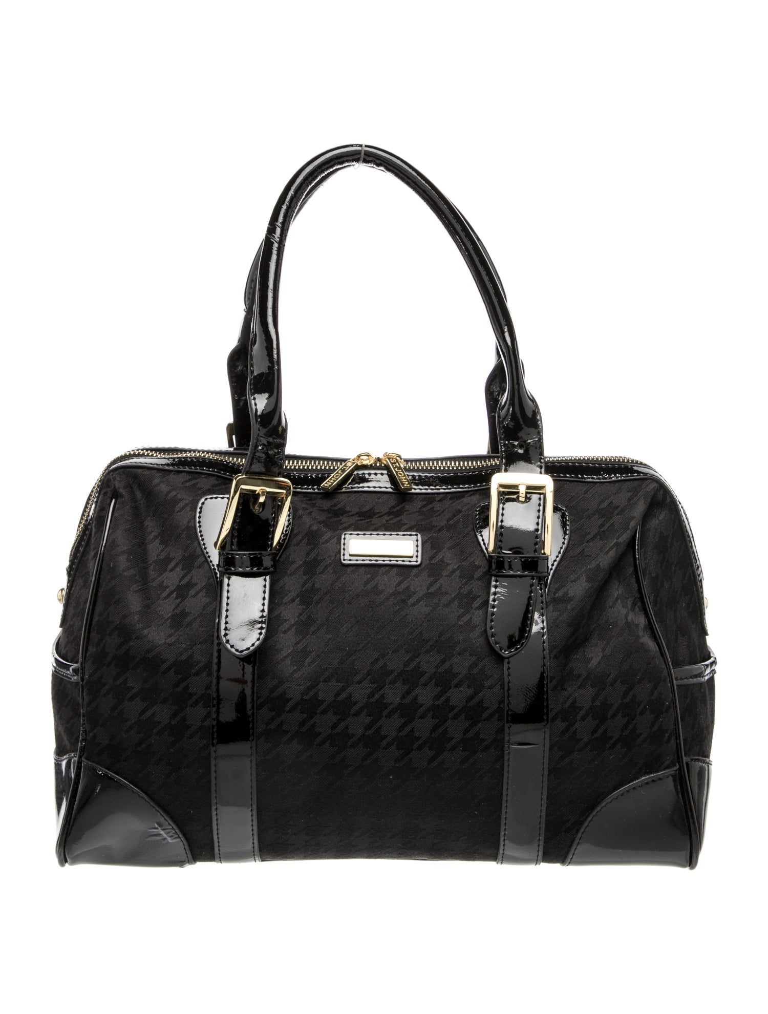 St. John Jacquard Top Handle Bag
