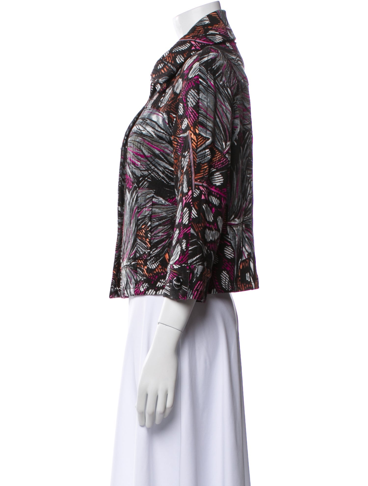 St. John Printed Evening Jacket