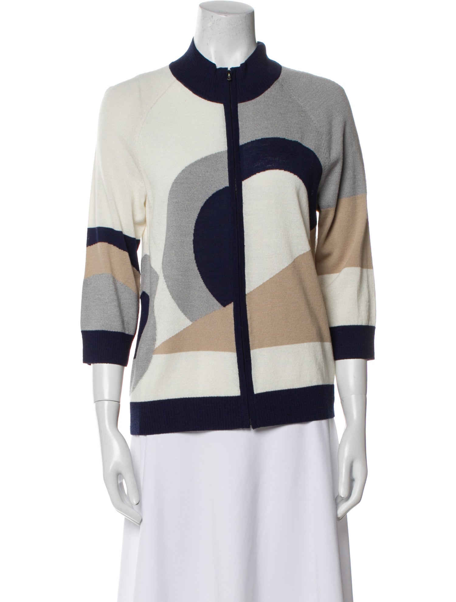 St. John Wool Striped Jacket