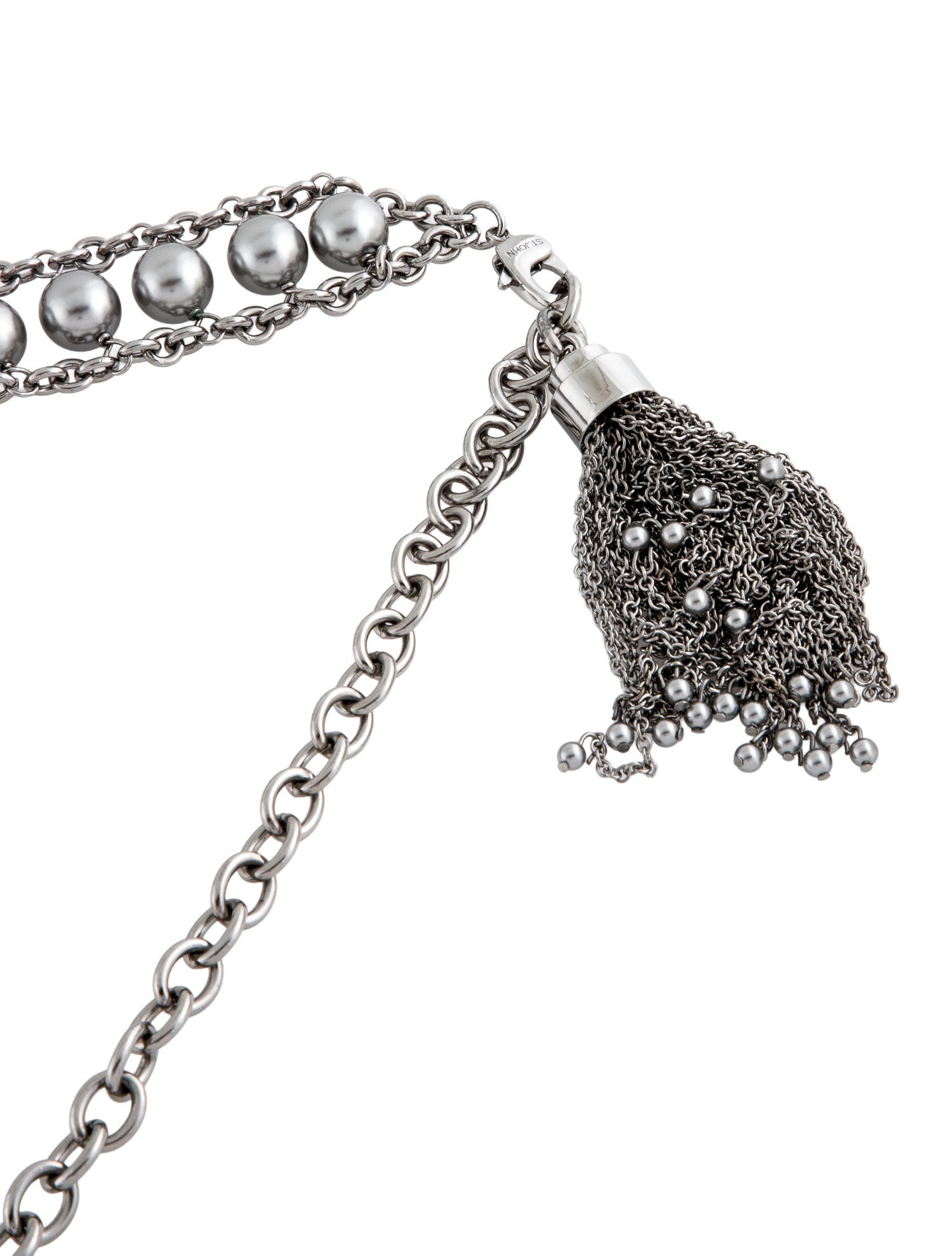 St. John Skinny Metal Waist Belt