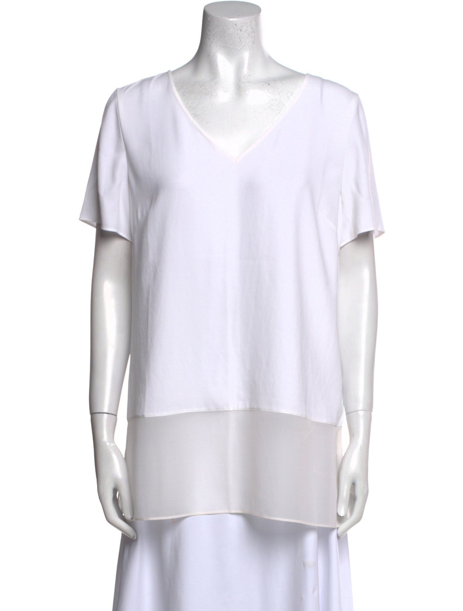 St. John V-Neck Short Sleeve T-Shirt