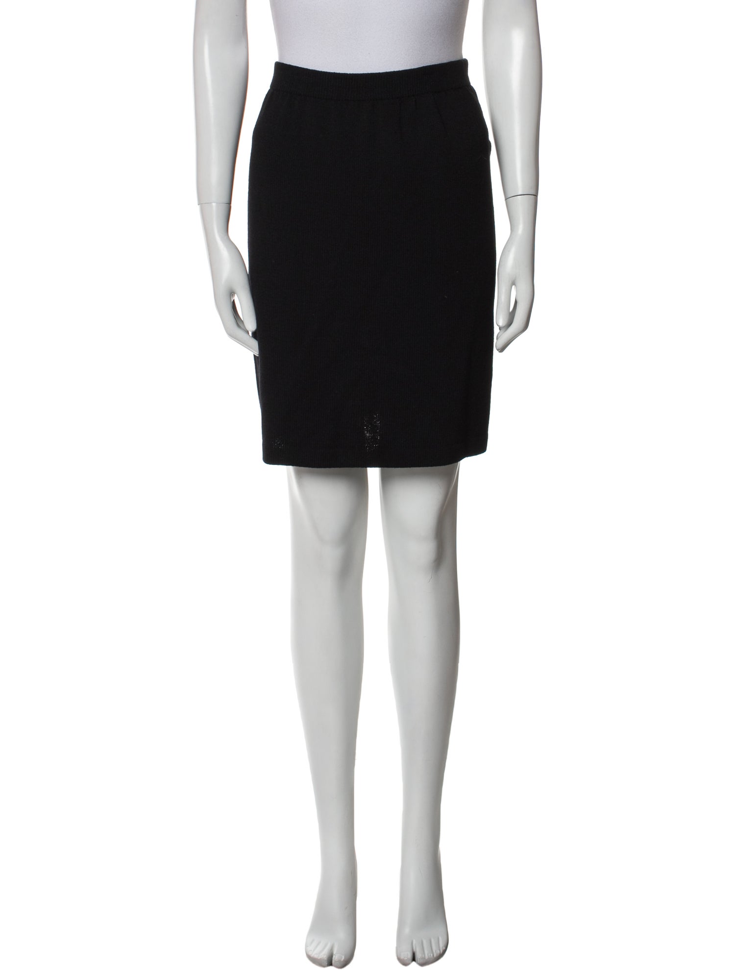 St. John Wool Knee-Length Skirt