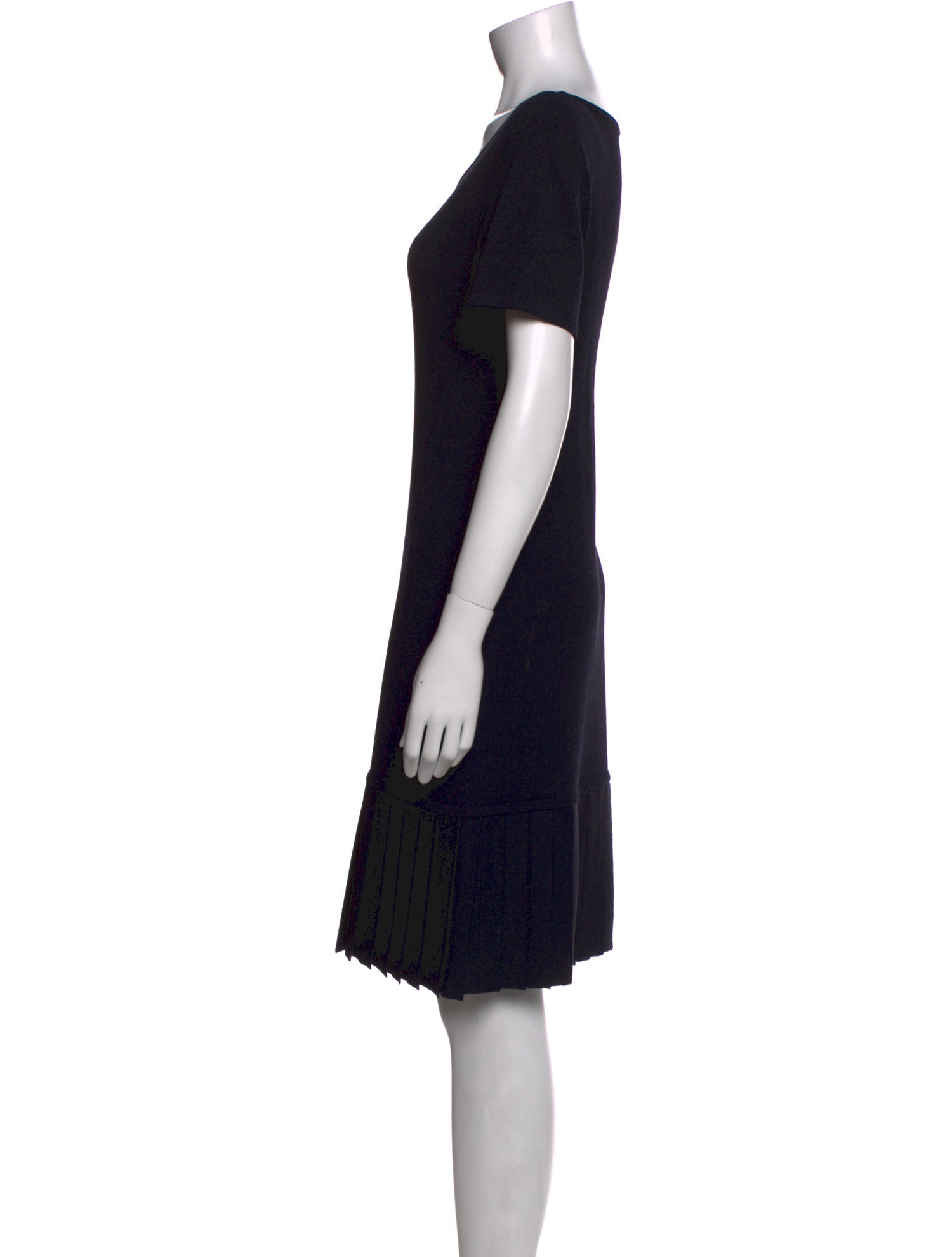 St. John Wool Knee-Length Dress
