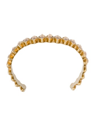 St. John Crystal Cuff Bracelet