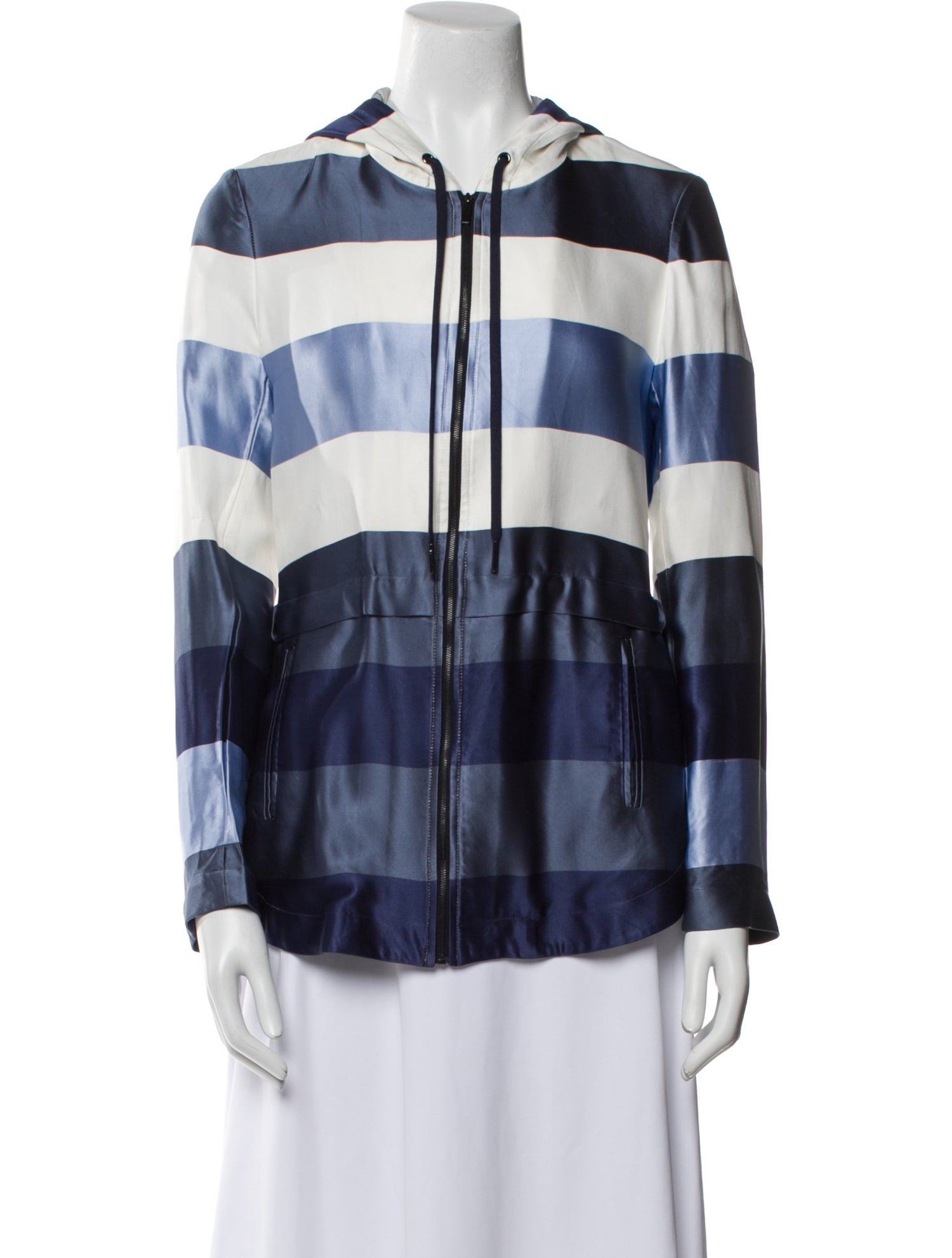 St. John Plaid Print Jacket