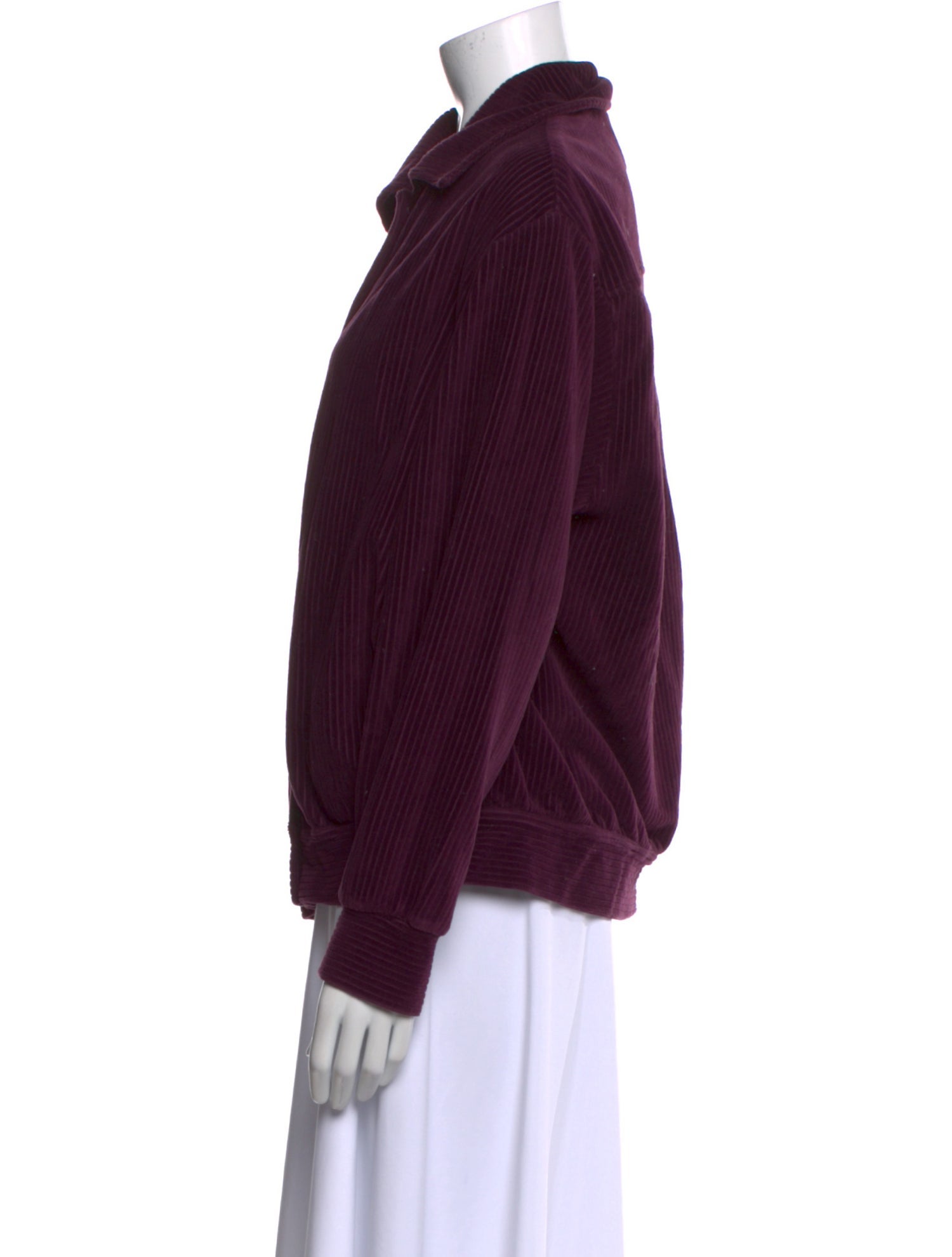 St. John Long Sleeve Button-Up Top