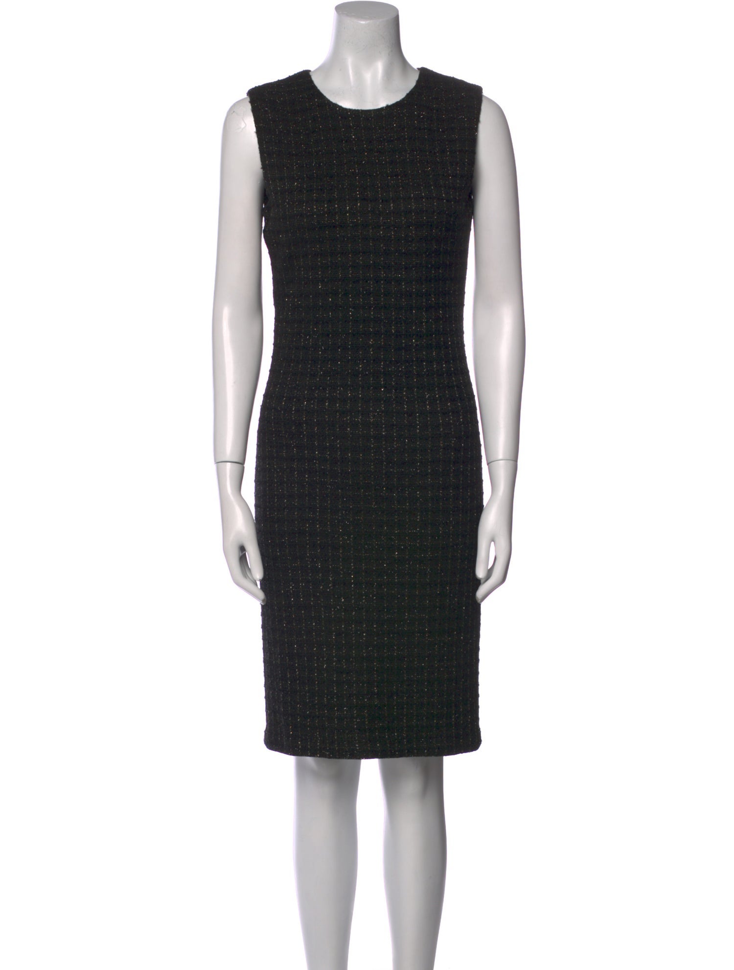 St. John Wool Knee-Length Dress