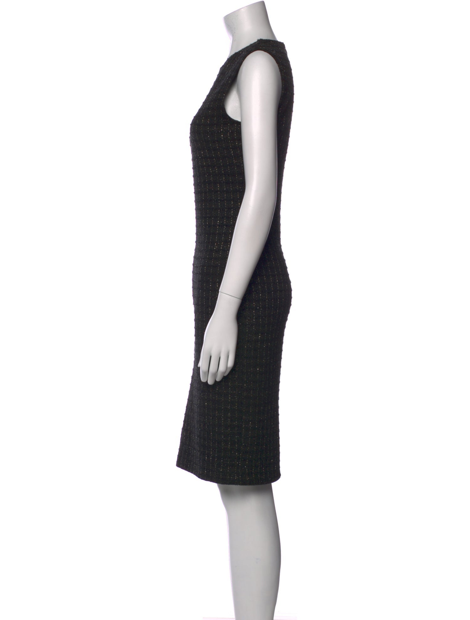 St. John Wool Knee-Length Dress
