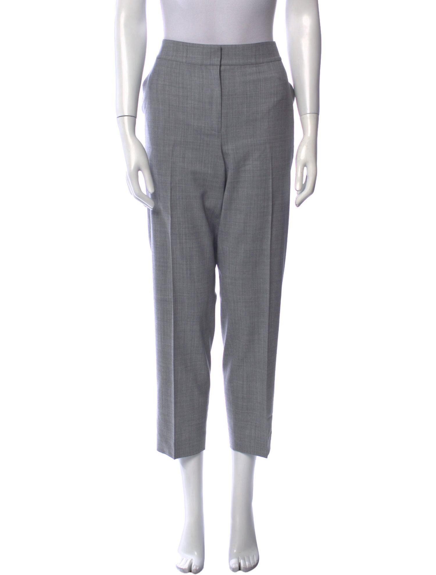 St. John Wool Straight Leg Pants