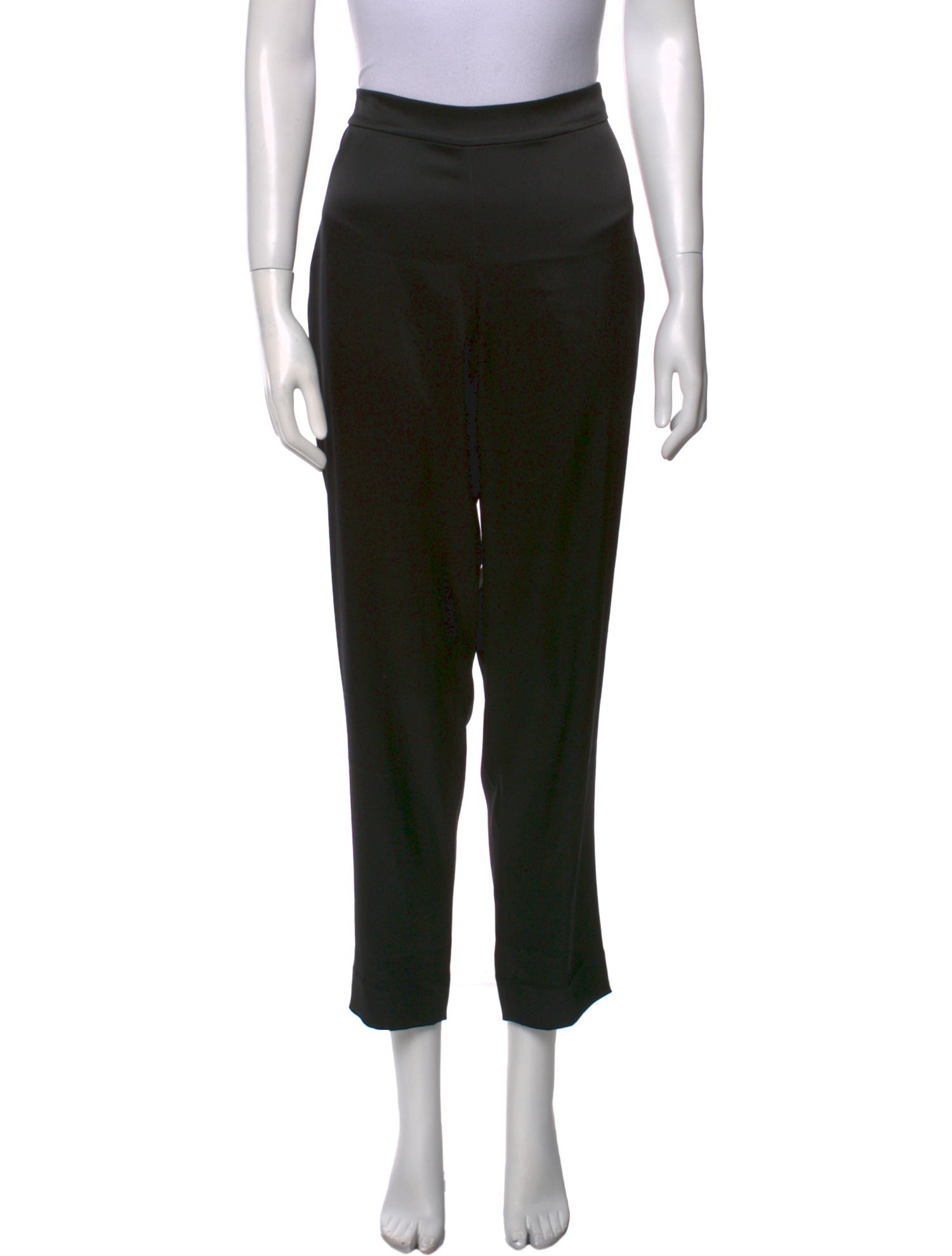 St. John Satin Straight Leg Pants