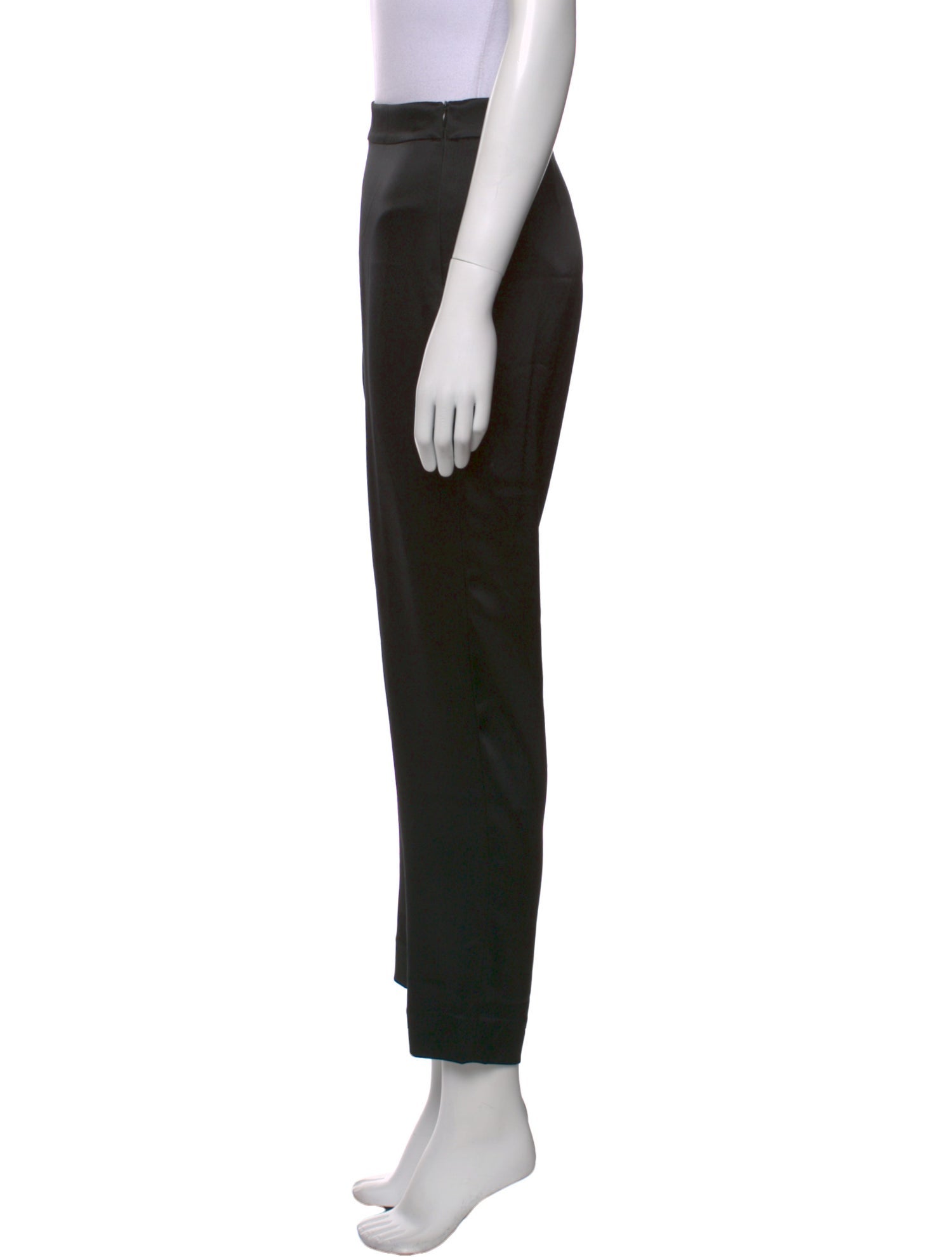 St. John Satin Straight Leg Pants