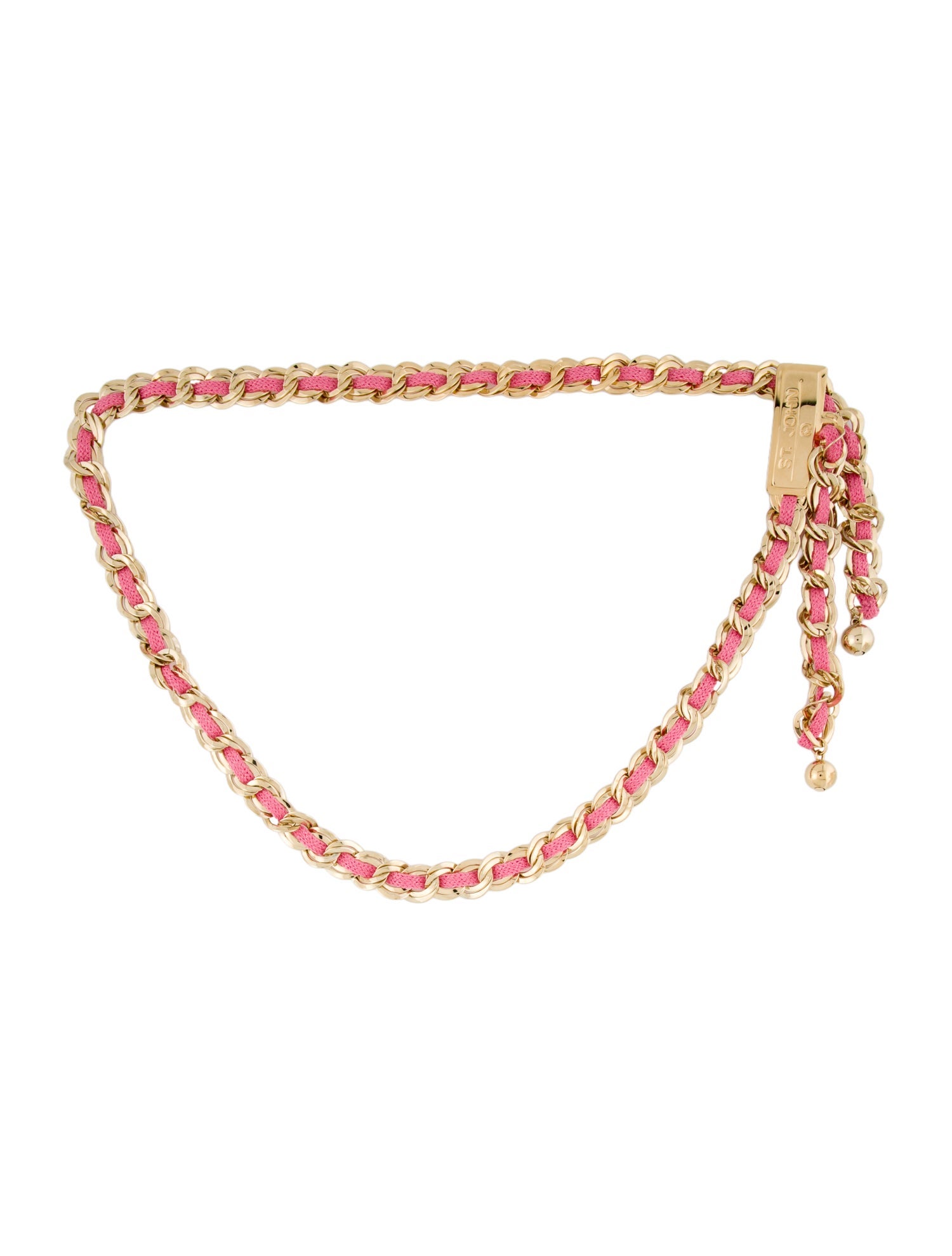 St. John Skinny Metal Waist Belt