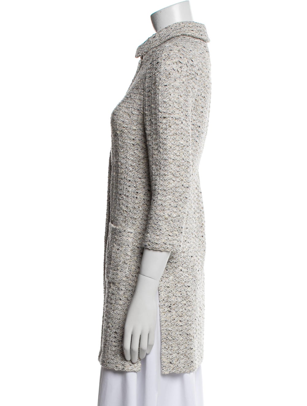 St. John Blazer Pointed Collar Patch Pockets & - image 2