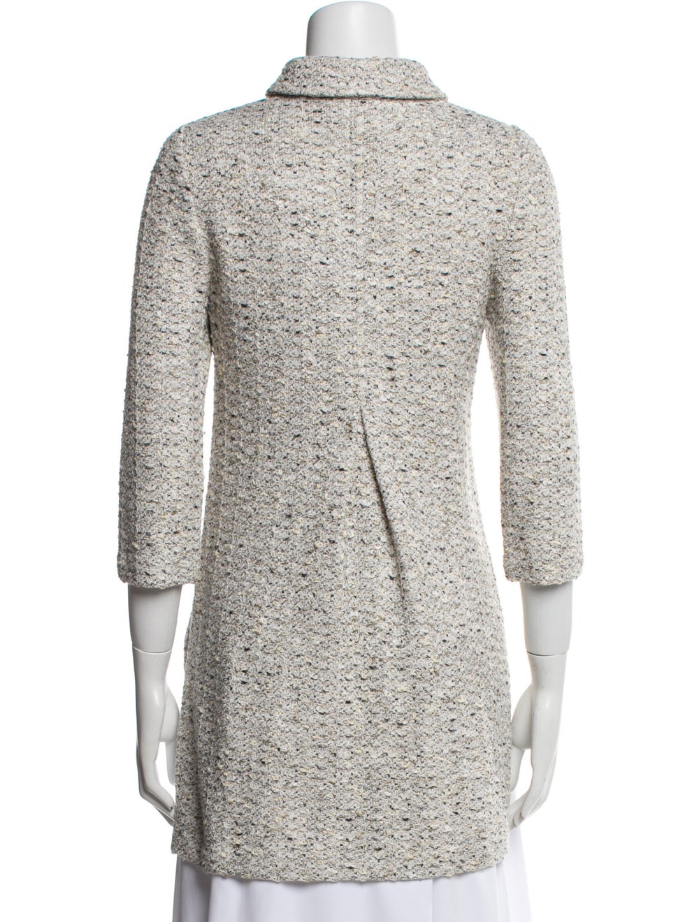 St. John Blazer Pointed Collar Patch Pockets & - image 3