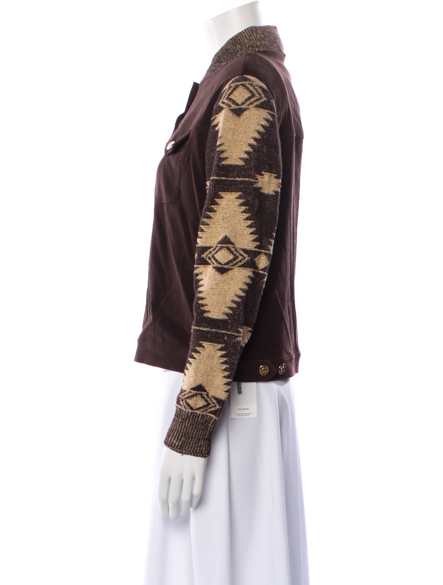 St. John Printed Bomber Jacket