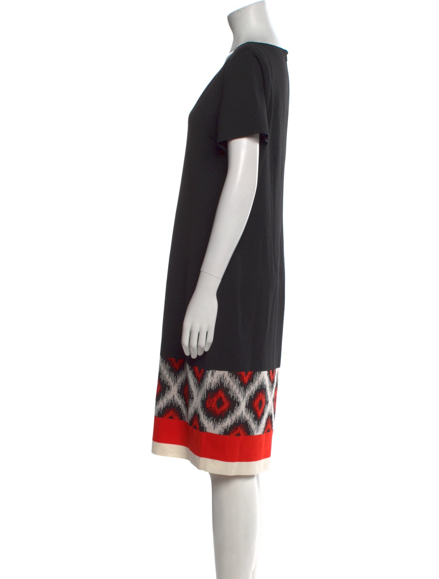 St. John Wool Knee-Length Dress
