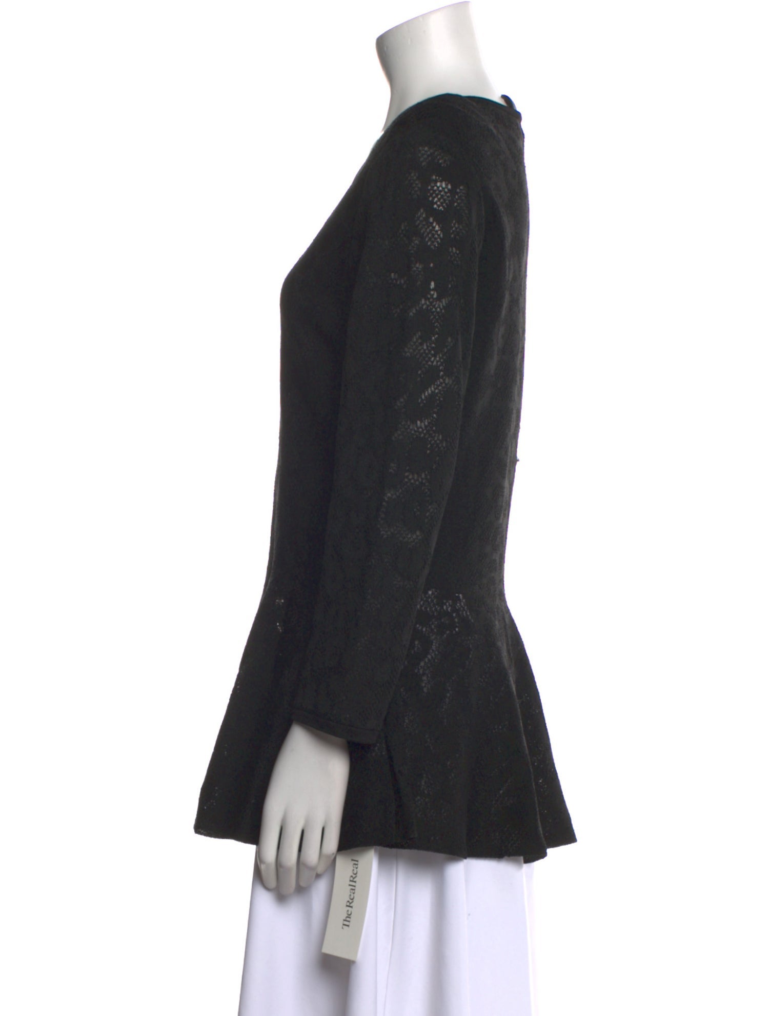 St. John Scoop Neck Mini Dress