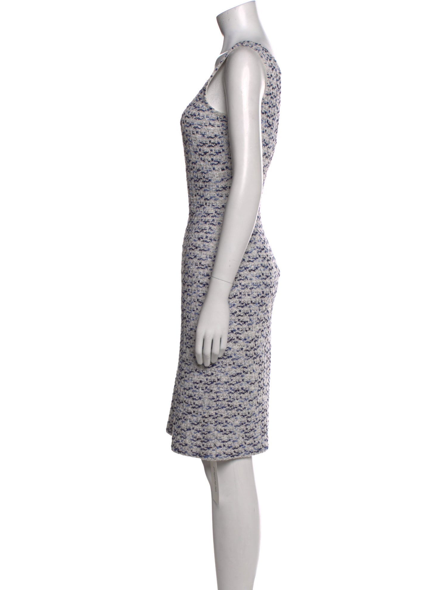 St. John Wool Knee-Length Dress