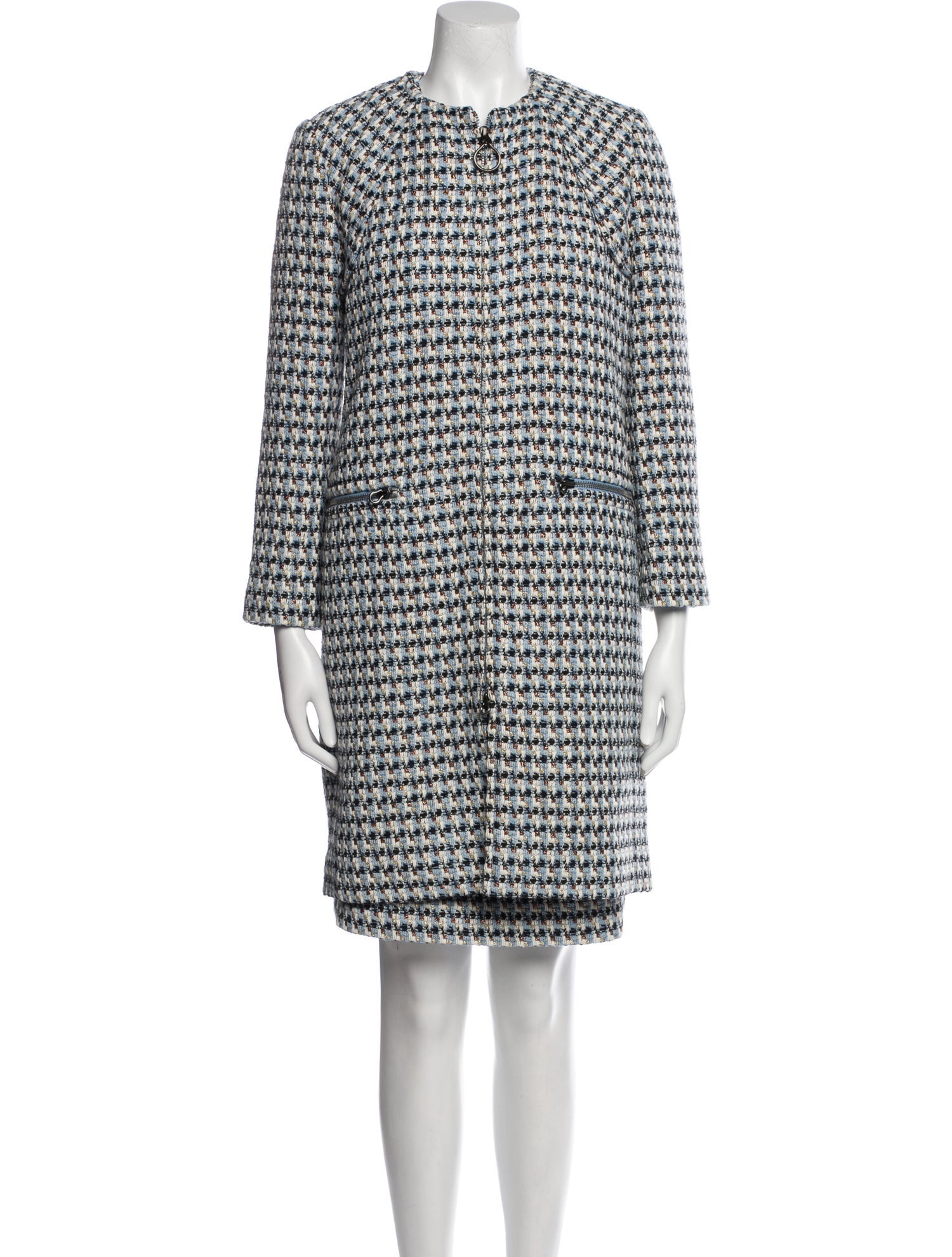 St. John Printed Dress Set w/ Tags