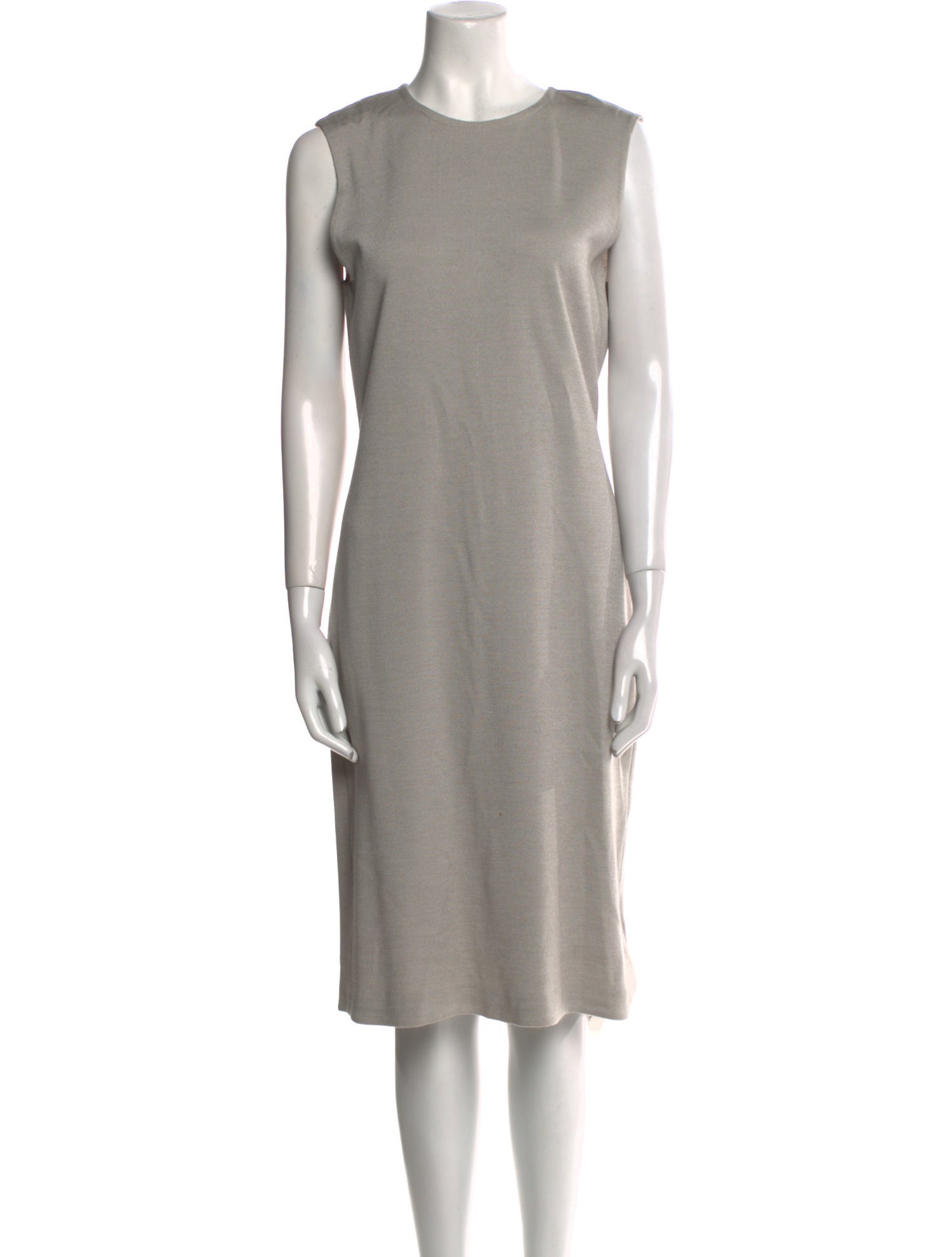 St. John Wool Midi Length Dress