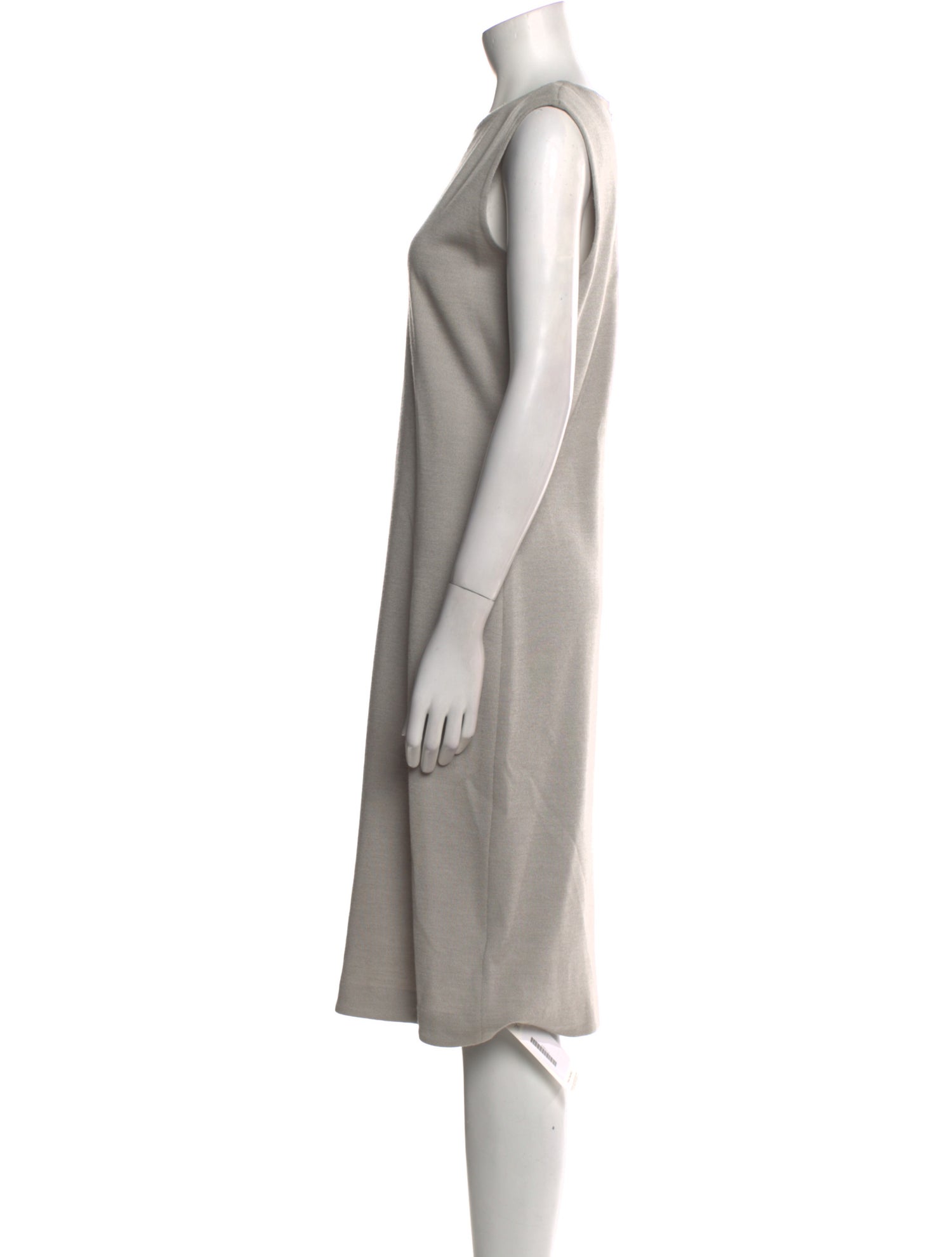 St. John Wool Midi Length Dress