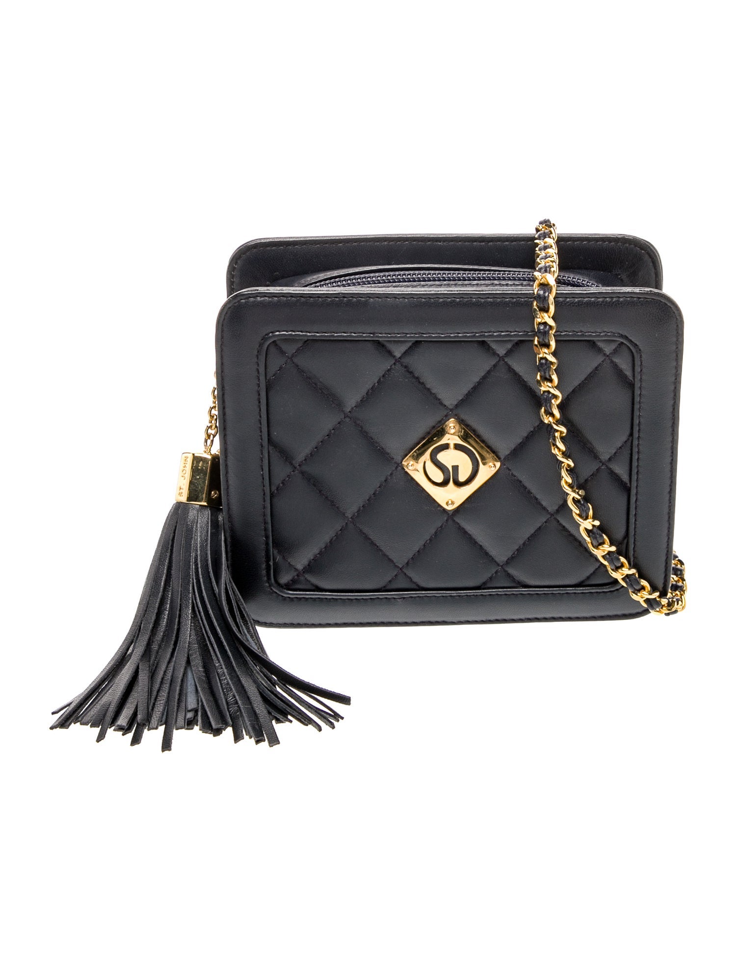 St. John Leather Crossbody Bag