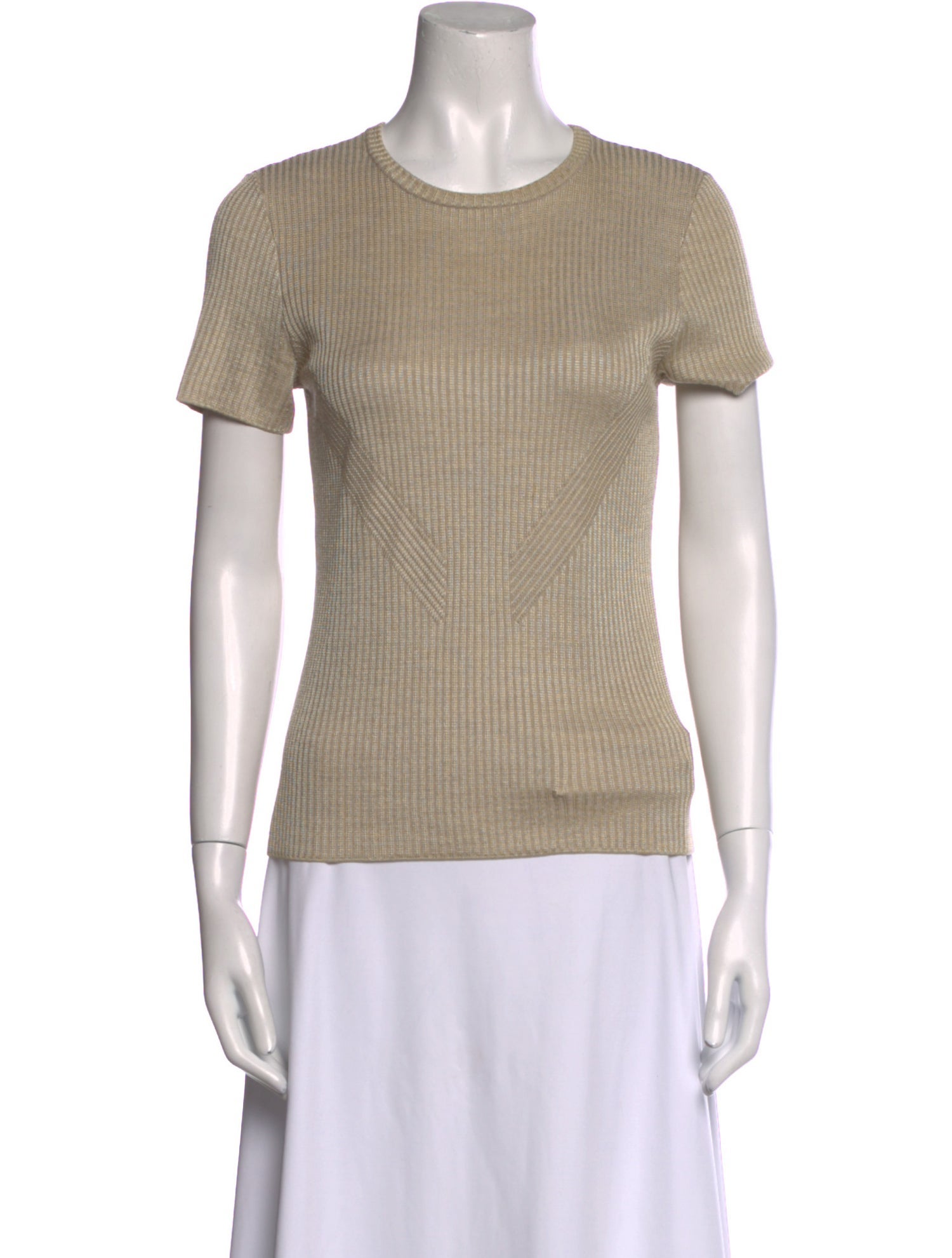 St. John Crew Neck Short Sleeve T-Shirt