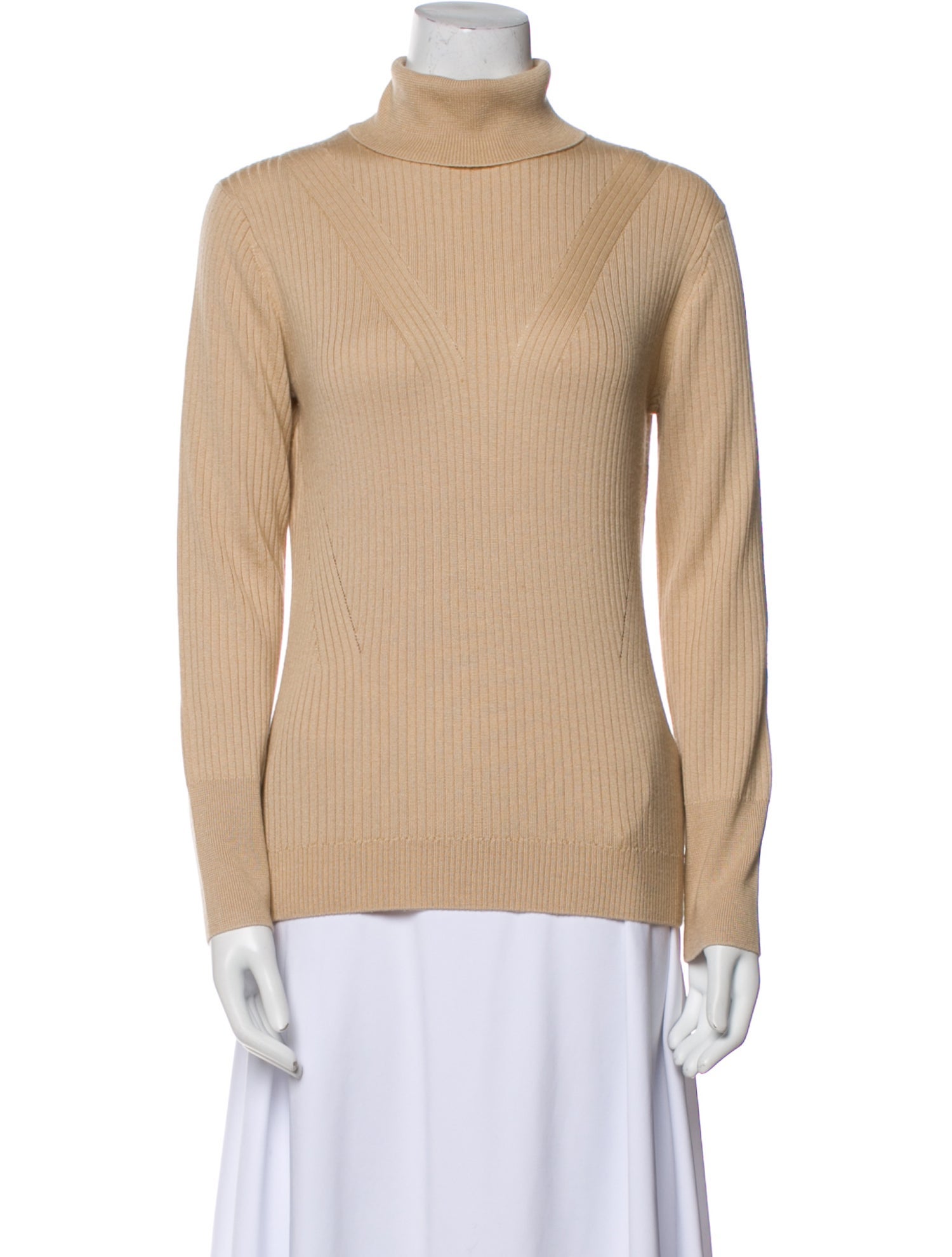 St. John Wool Turtleneck Sweater