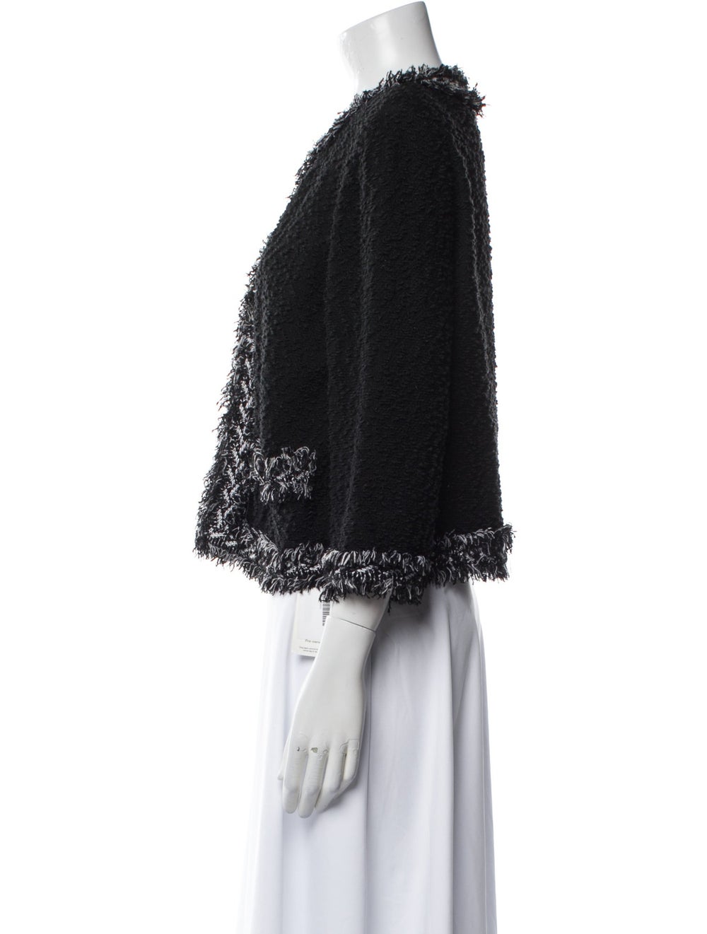 St. John Wool Tweed Pattern Evening Jacket - image 2