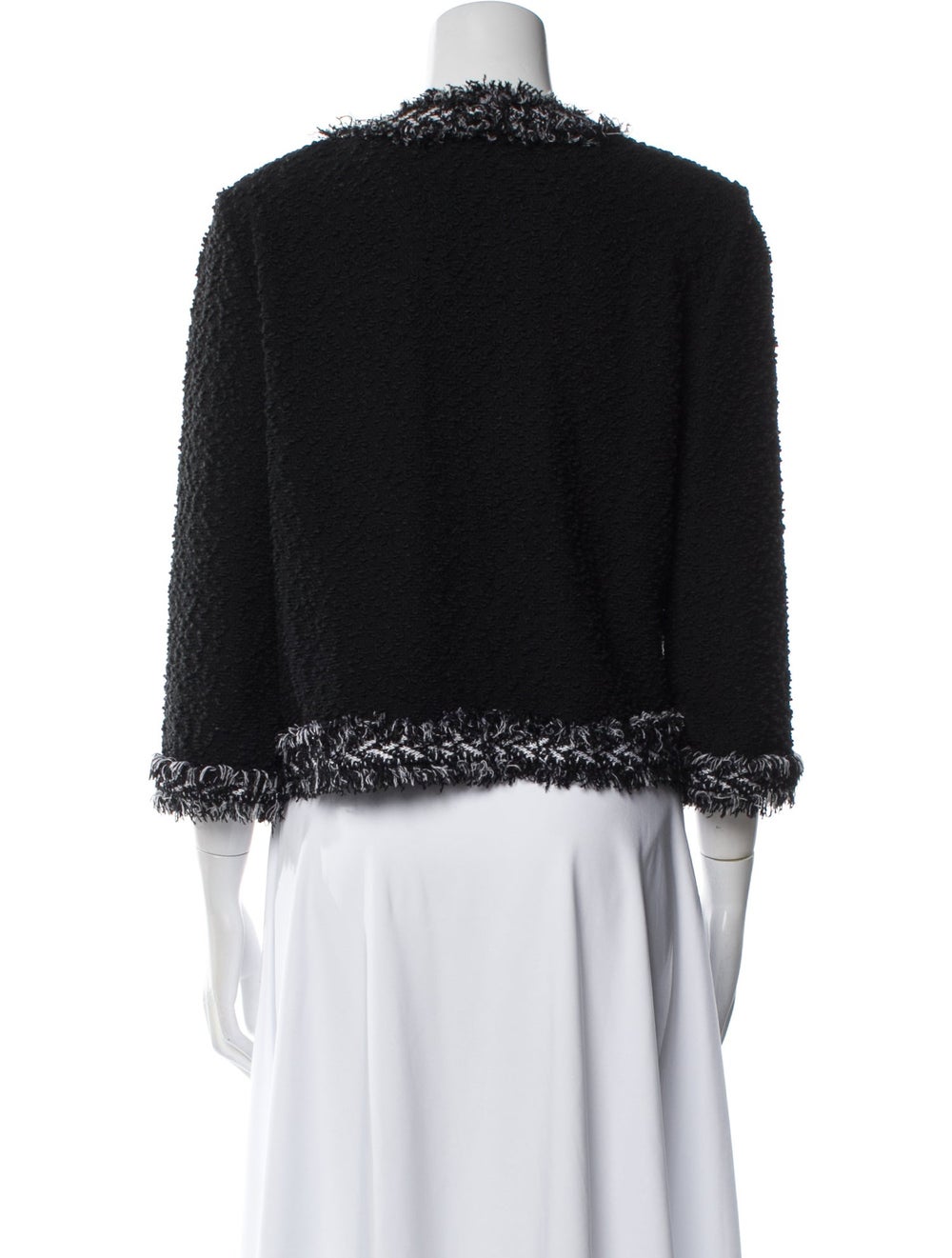 St. John Wool Tweed Pattern Evening Jacket - image 3