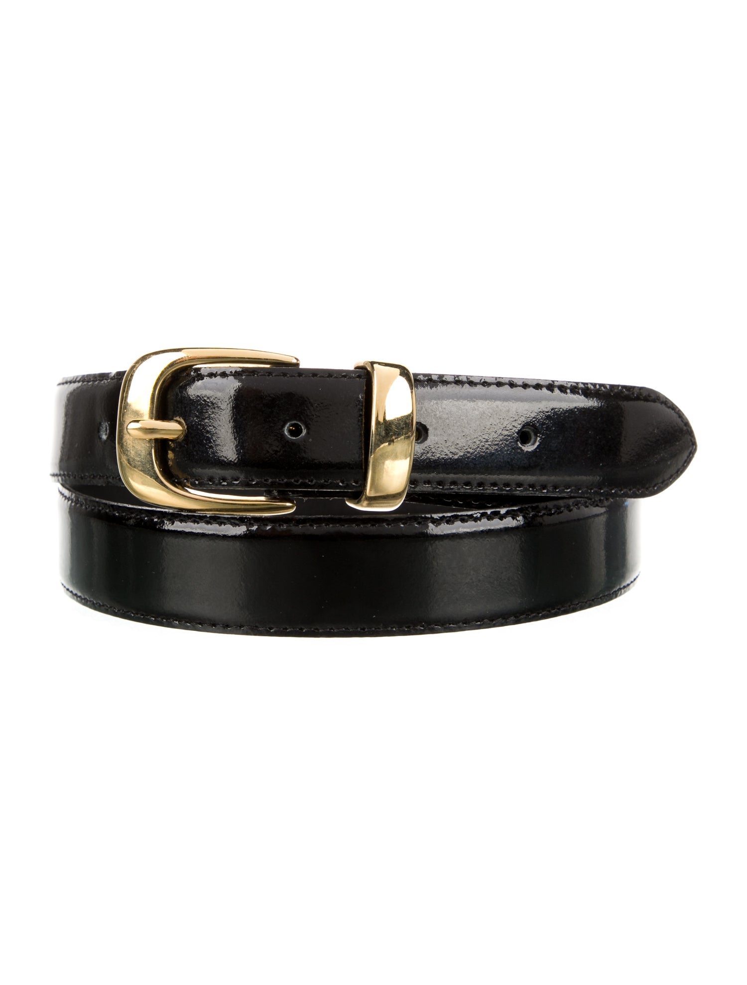 St. John Skinny Patent Leather Belt Kit