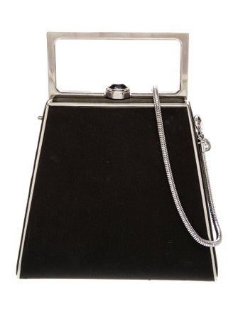 St. John Satin Top Handle Bag