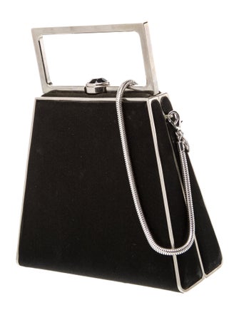 St. John Satin Top Handle Bag