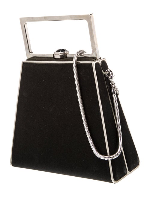 St. John Satin Top Handle Bag