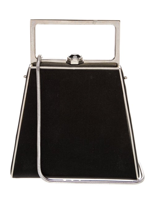 St. John Satin Top Handle Bag