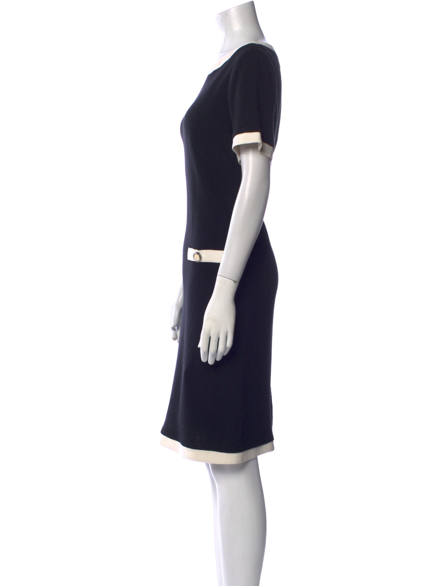 St. John Wool Knee-Length Dress