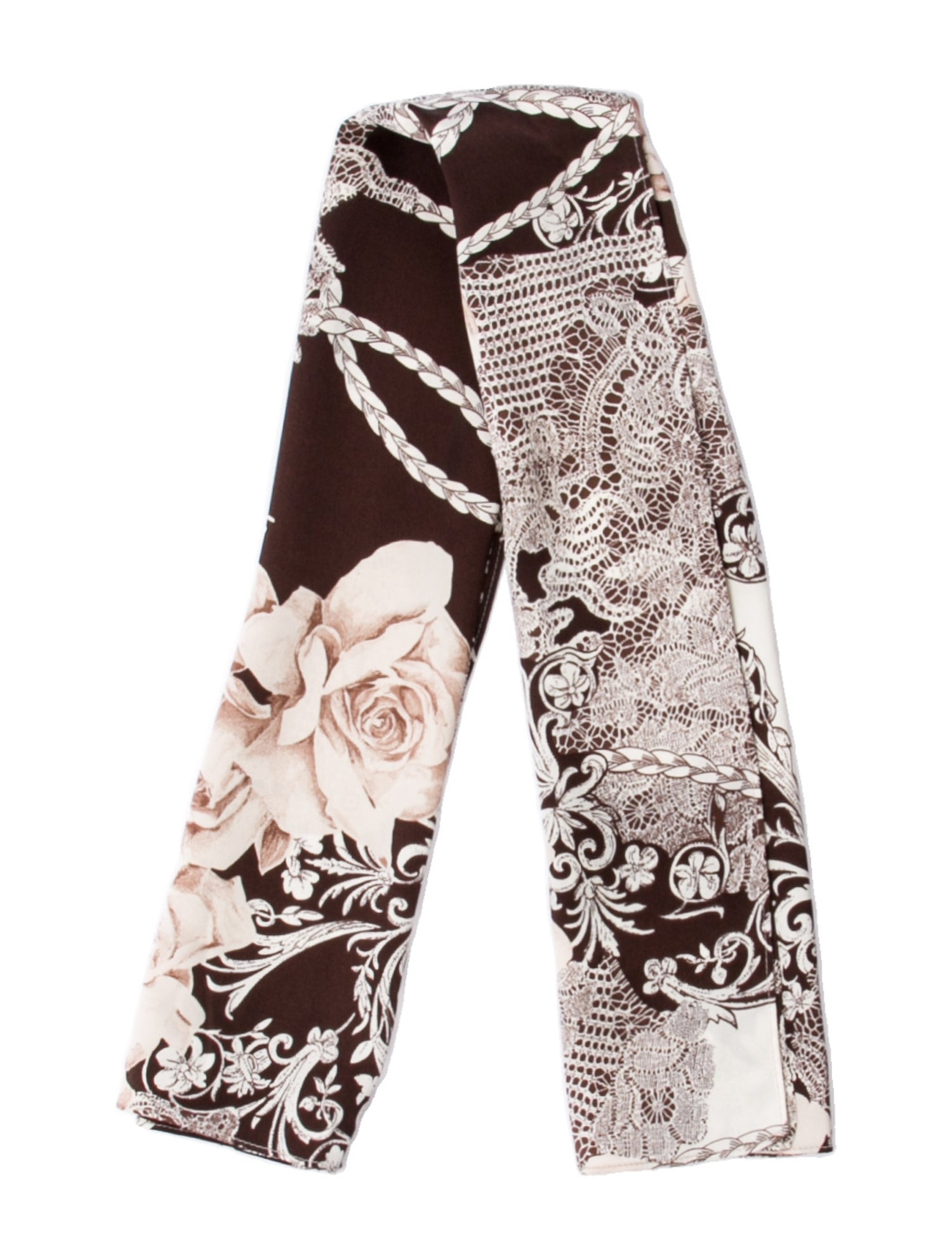 St. John Silk Printed Scarf