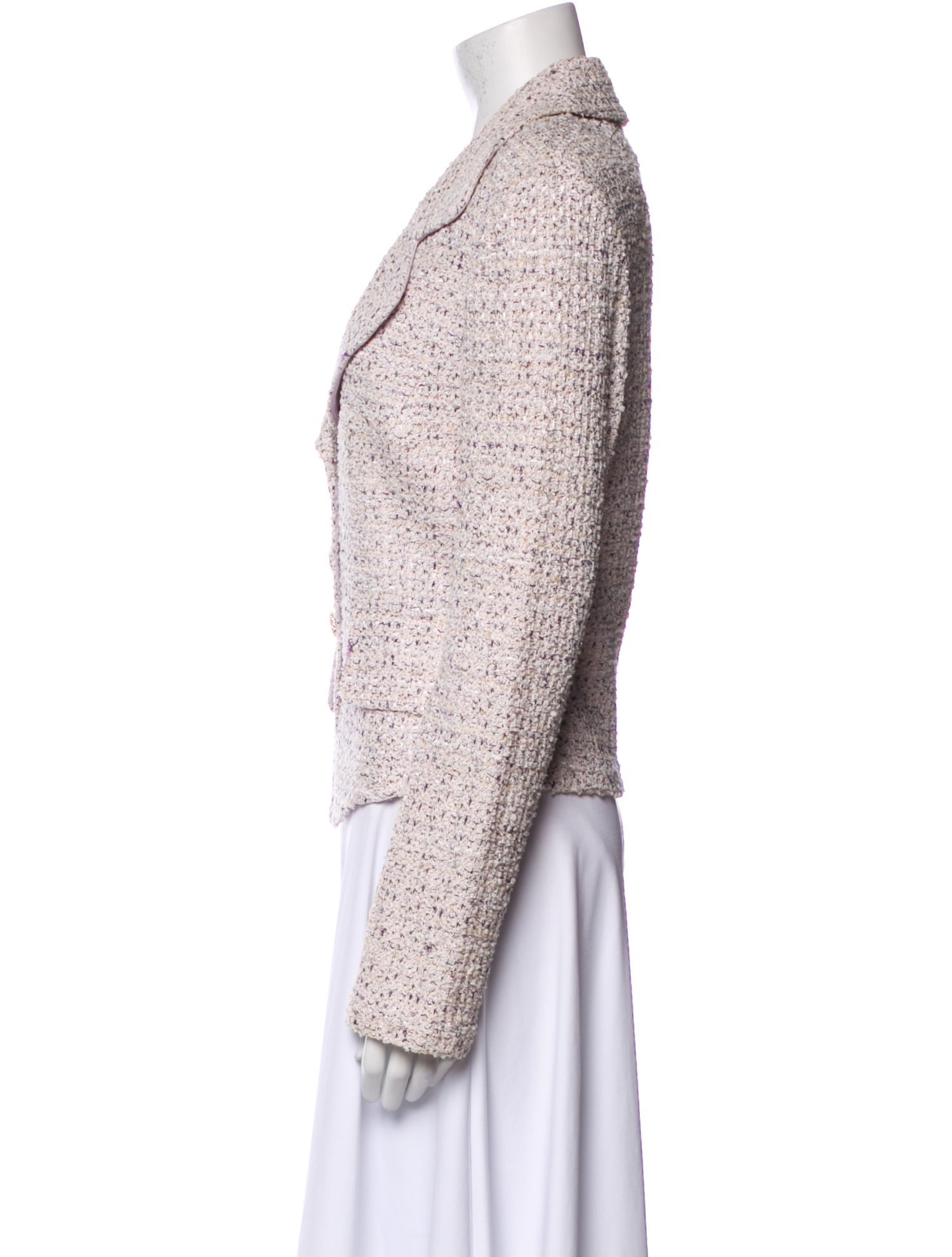 St. John Tweed Pattern Jacket