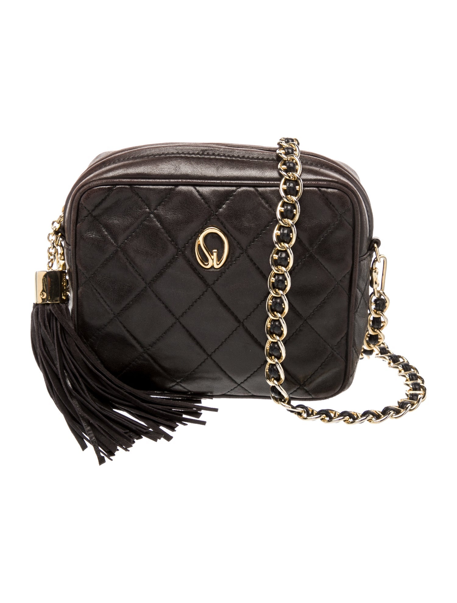 St. John Leather Crossbody Bag